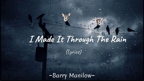 i made it through the rain i made it through the rain Kindle Editon