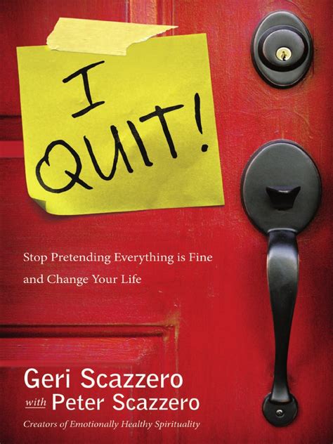 i quit stop pretending everything is fine and change your life Epub