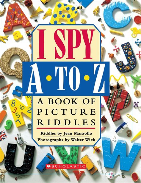 i spy a to z a book of picture riddles Kindle Editon