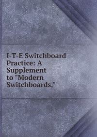 i t e switchboard practice supplement switchboards Doc