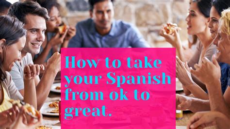 i take in spanish