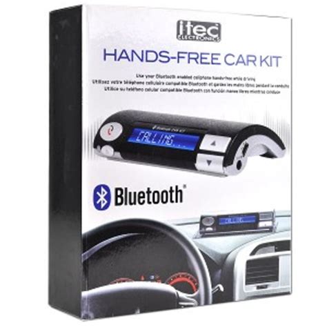 i tec Electronics Bluetooth Hands Free Car Reader