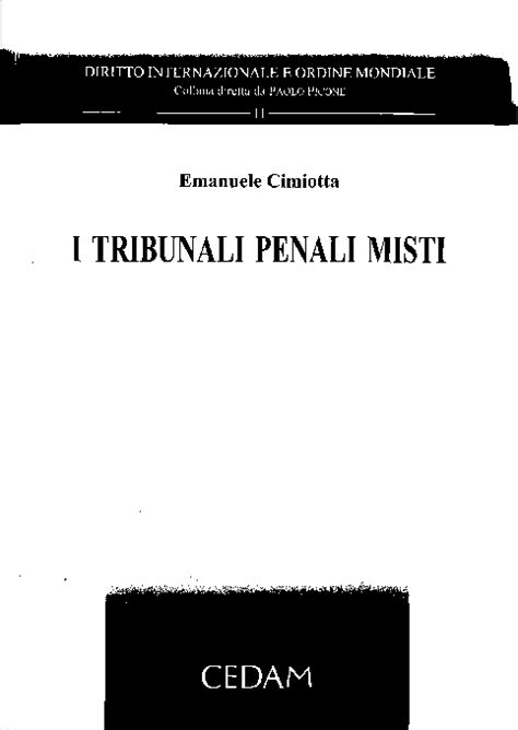 i tribunali penali misti i tribunali penali misti Kindle Editon
