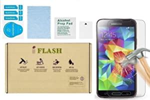 iFlash Tempered Screen Protector Samsung Reader