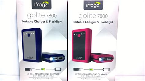 iFrogz Powerbank Universal Flashlight Smartphones Kindle Editon