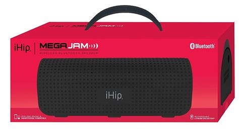 iHip Megajam Wireless Bluetooth Speaker Reader