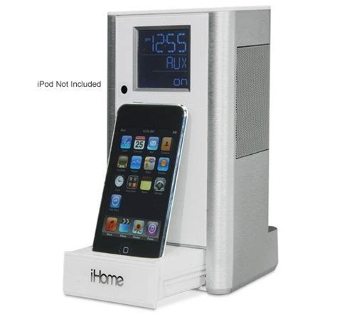 iHome Alarm Speaker System iPhone Reader