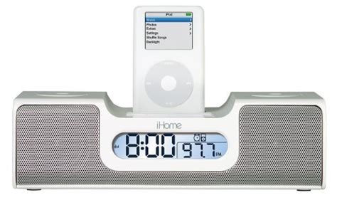 iHome Clock Radio iPod White PDF