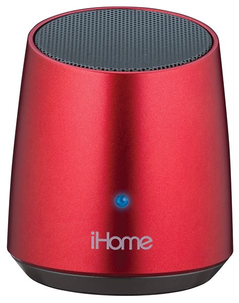 iHome IBT69BX Bluetooth Rechargeable Speaker Reader