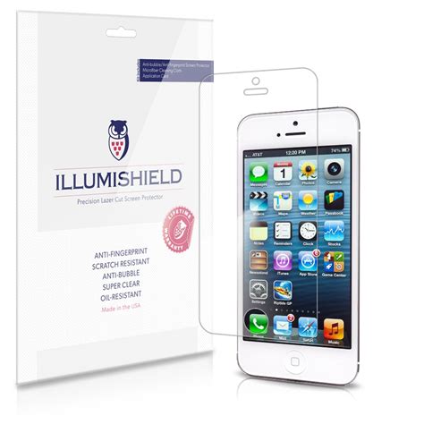 iLLumiShield Protectors Anti Bubble Anti Fingerprint Replacements Reader