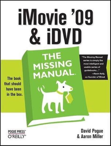 iMovie 09 and iDVD The Missing Manual Doc