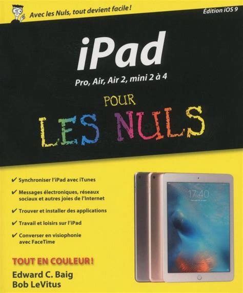 iPad Pro Plus Air mini Pour les Nuls French Edition PDF