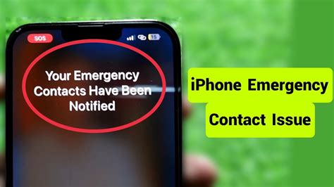 iPhone: Your Emergency Contacts Have Been Notified!