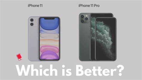 iPhone 11 vs. iPhone 11 Pro: Unveiling the Key Differences