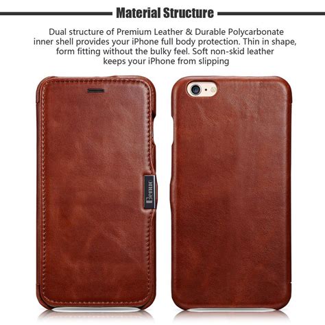 iPhone Benuo Leather Magnetic Closure Doc