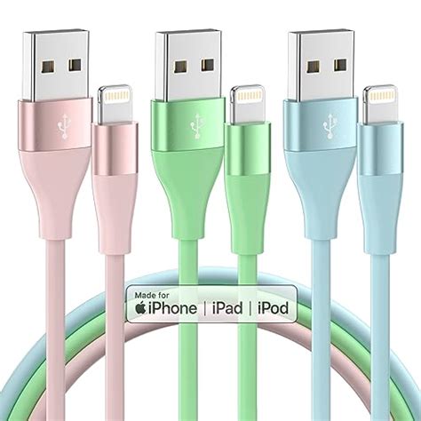 iPhone Charger Certified Lightning F color PDF