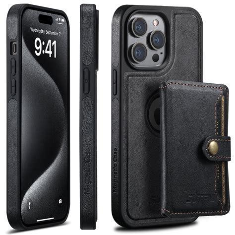 iPhone Kickstand Premium Leather Detachable Doc