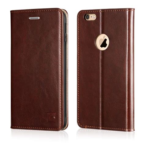 iPhone Plus Leather Cover Brown Epub