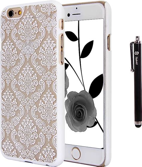 iPhone Style4U Flower Damask Protector Reader