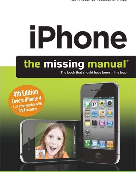 iPhone The Missing Manual 4th Edition Reader