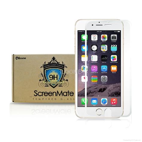 iPhone iloome ScreenMate Tempered Protector Reader