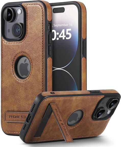 iPhone plus leather Case Protective Doc