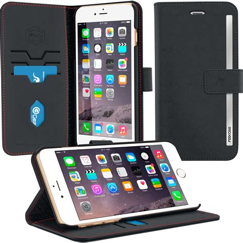 iPhone roocase Prestige Wallet Tempered Epub