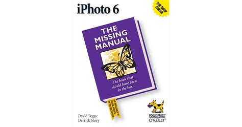 iPhoto 6 The Missing Manual Epub