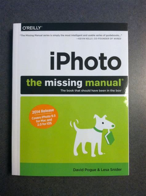 iPhoto The Missing Manual Reader