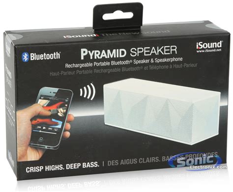 iSound Bluetooth Speaker Microphone white PDF