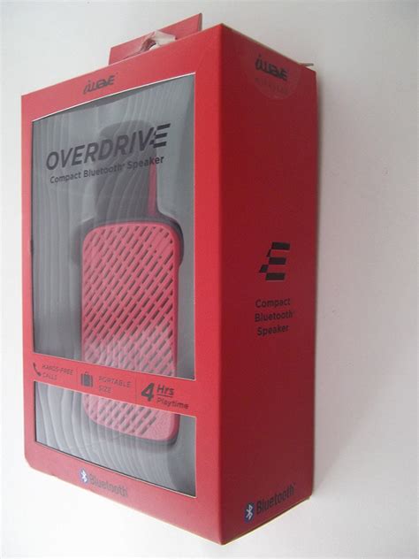 iWave Overdrive Compact Bluetooth Speaker PDF