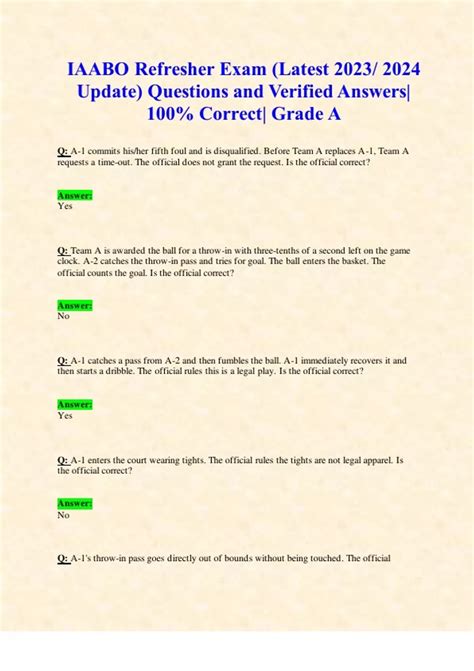 iaabo 2014 exam answers Reader