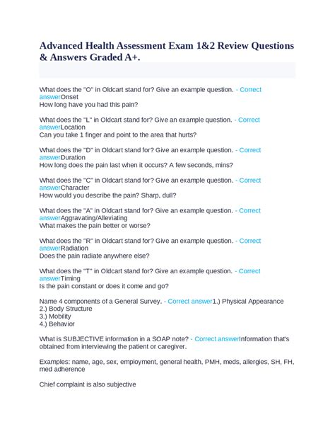 iahss advanced test answers Reader