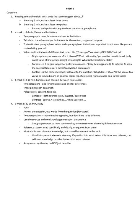 ib history paper 1 example Epub