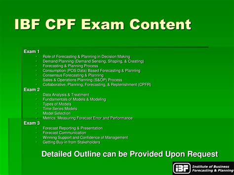 ibf cpf exam answers Reader