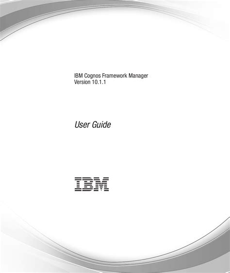 ibm cognos user guide PDF