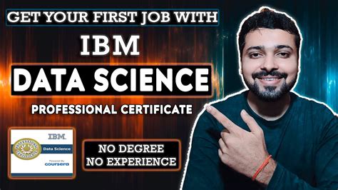 ibm data science professional certificate jobs