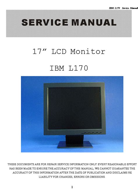 ibm monitor repair manuals Kindle Editon