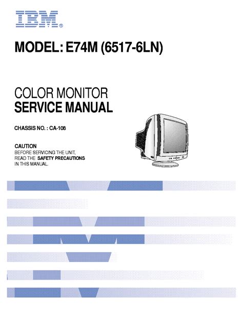 ibm service manual Doc