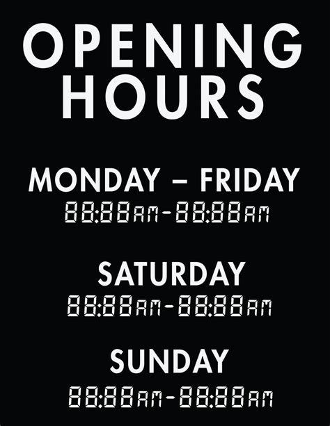 ica opening hours weekdays