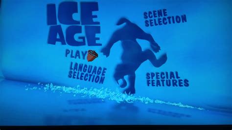 Ice Age 2002 Dvd Menu Walkthrough