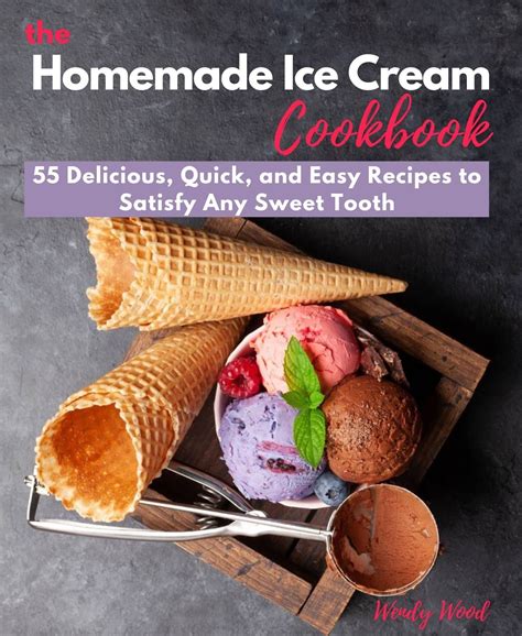 ice cream cookbook delicious recipes PDF