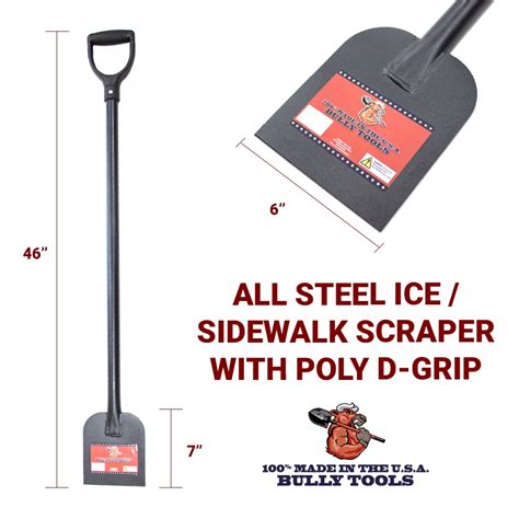 ice sidewalk scraper database Doc