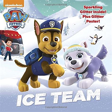 ice team paw patrol glitter picturebook Kindle Editon