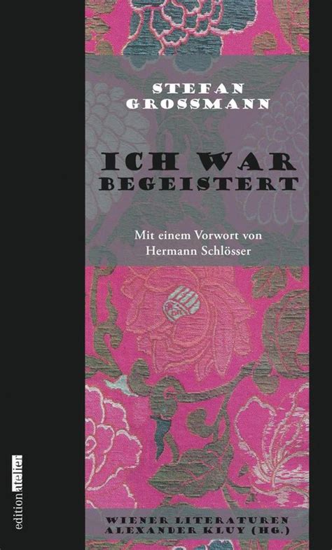 ich war begeistert wiener literaturen ebook Reader