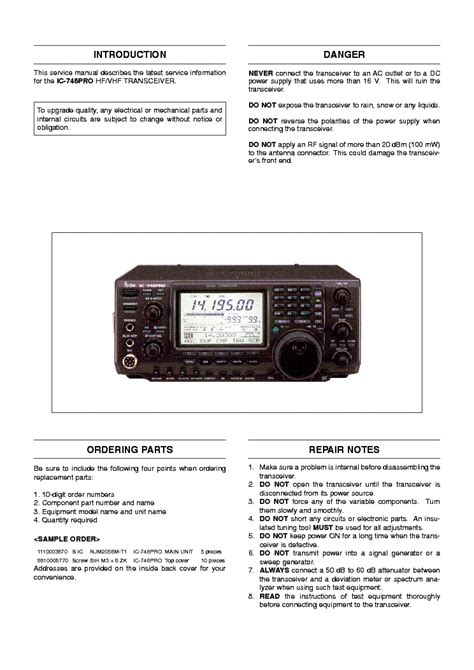 icom ic 746pro manual PDF
