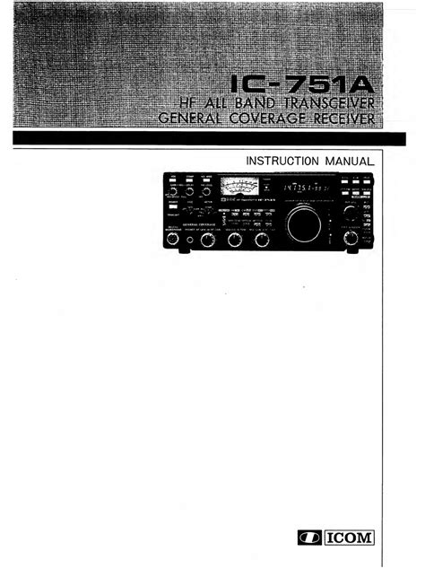 icom ic 751a manual Reader