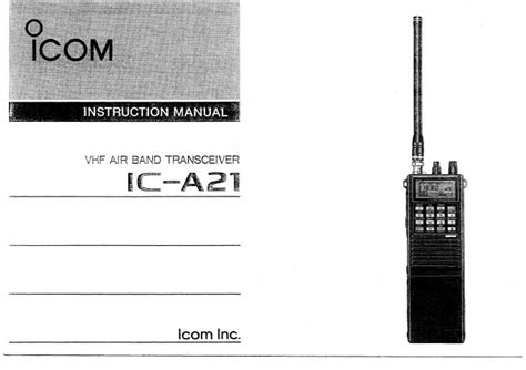 icom ic a21 manual Doc