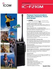 icom ic f21gm user guide PDF