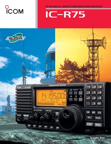 icom ic r75 user guide Kindle Editon